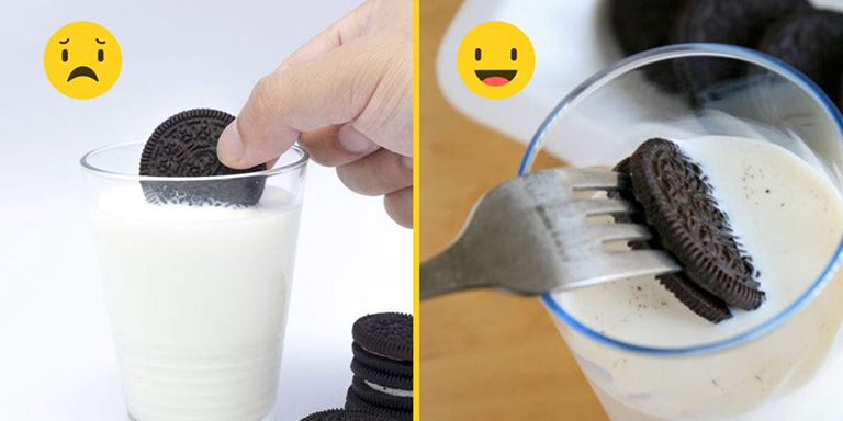 dunk oreo biscuit hack 