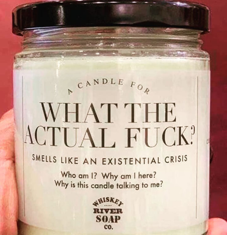 existential crisis candle 