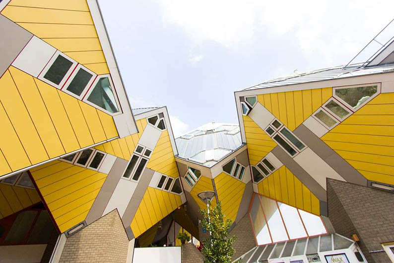 The Cubehouse in Rotterdam, Netherlands