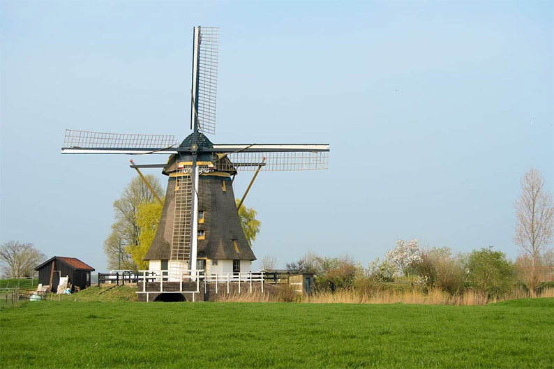 Windmill in Amsterdam, Unique Airbnbs
