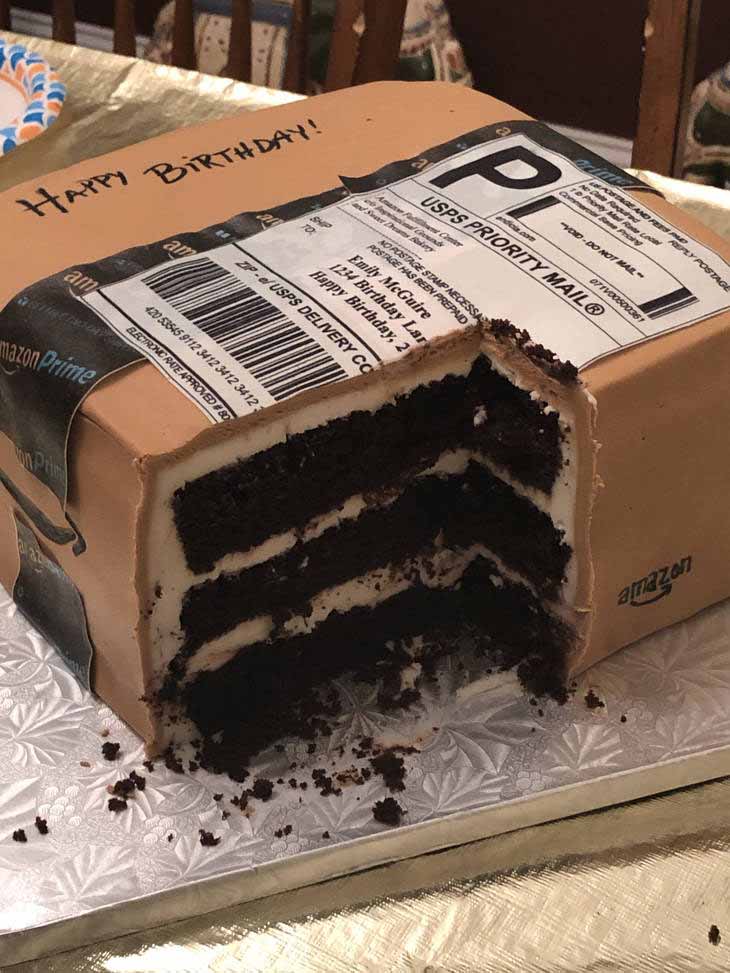 Amazon Parcel Cake 
