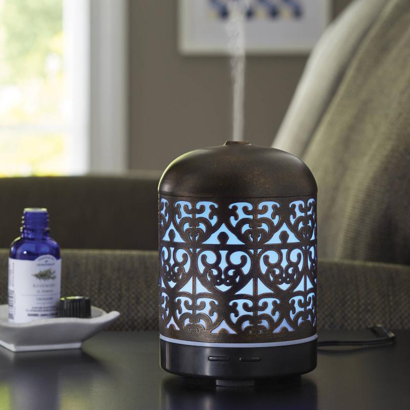 Ultrasonic Aroma Diffuser, Moroccan Scroll, Mother's Day Gifts