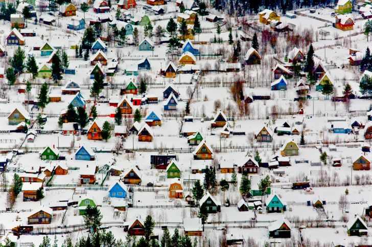 Holiday village near Arkhangelsk, Russia, best photos without photoshop