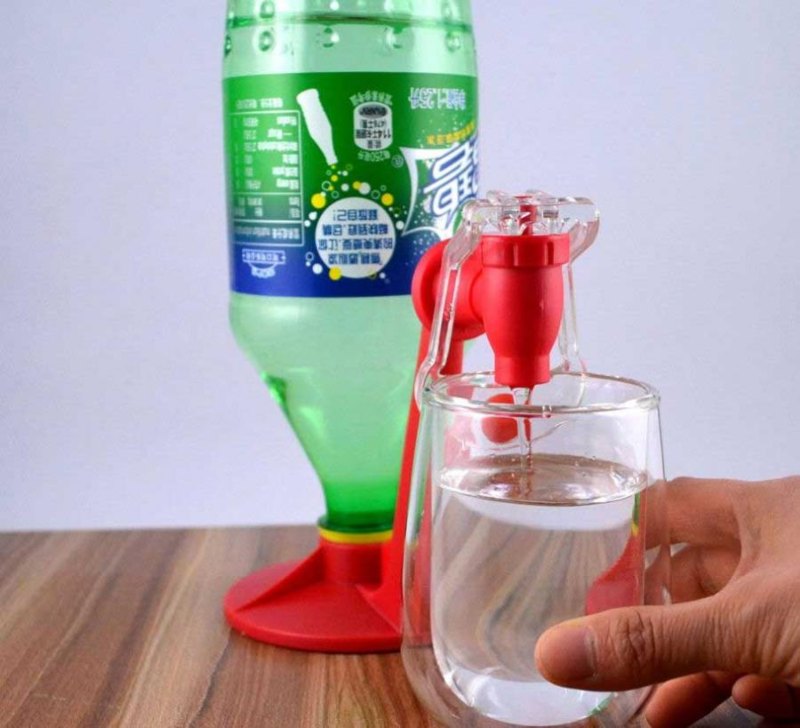 Soda Bottle Dispenser , Genius Inventions