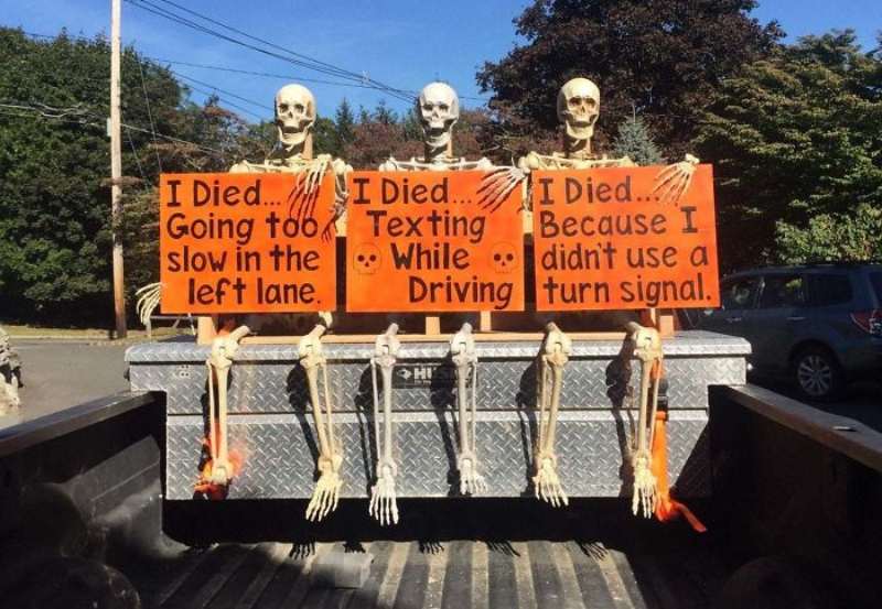 truck decoration for halloween
