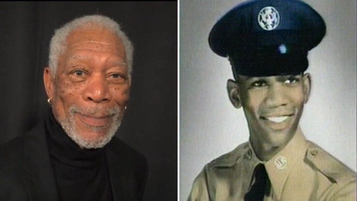 then and now celebrity photos , Celebrities such as Morgan Freeman's younger version seem unrecognizable, Young Celebrities 