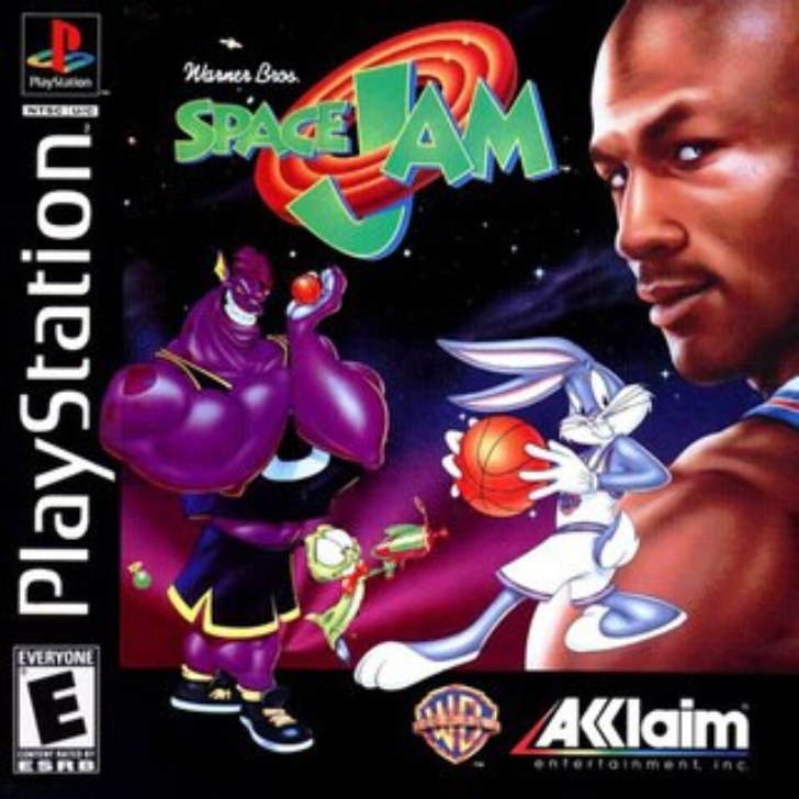 Space Jam game in the 90s