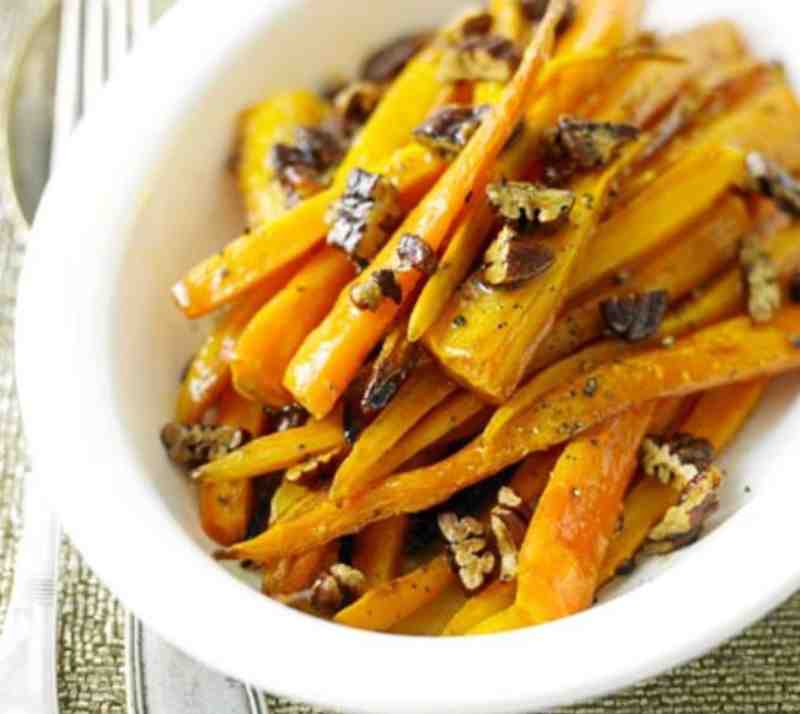Maple & Pecan Carrots
