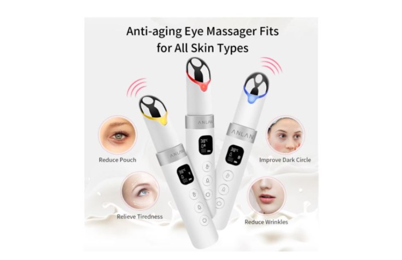 Anti-aging eye massager 