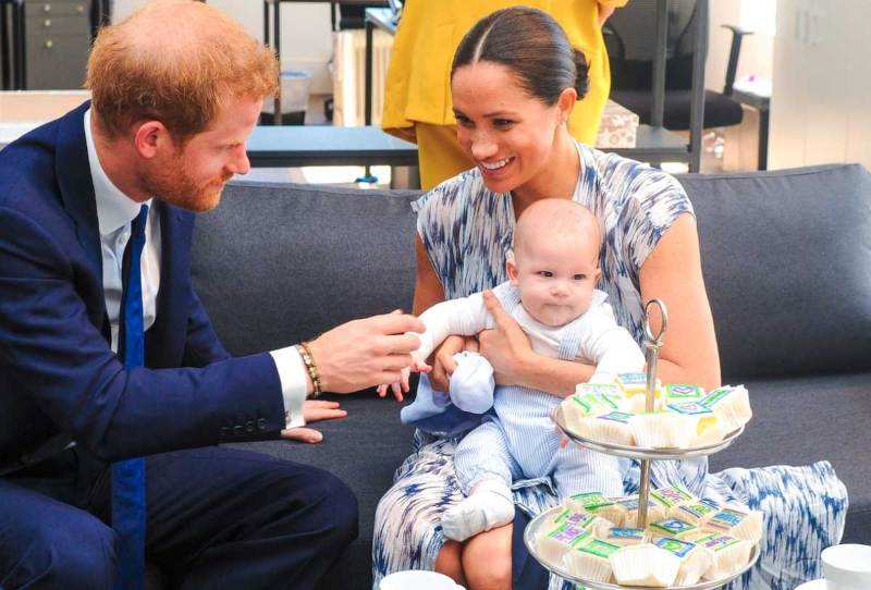 Harry, Meghan Markle and Archie