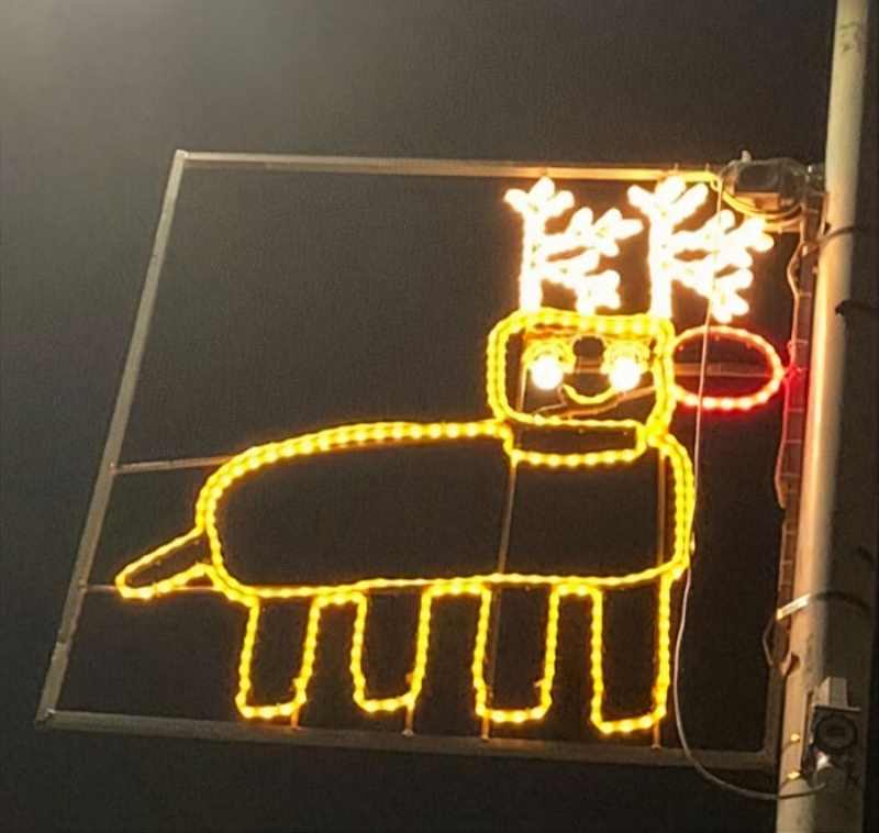 15 Photos of Christmas Lights Designed By The Kids Is Spreading Joy In This Town
