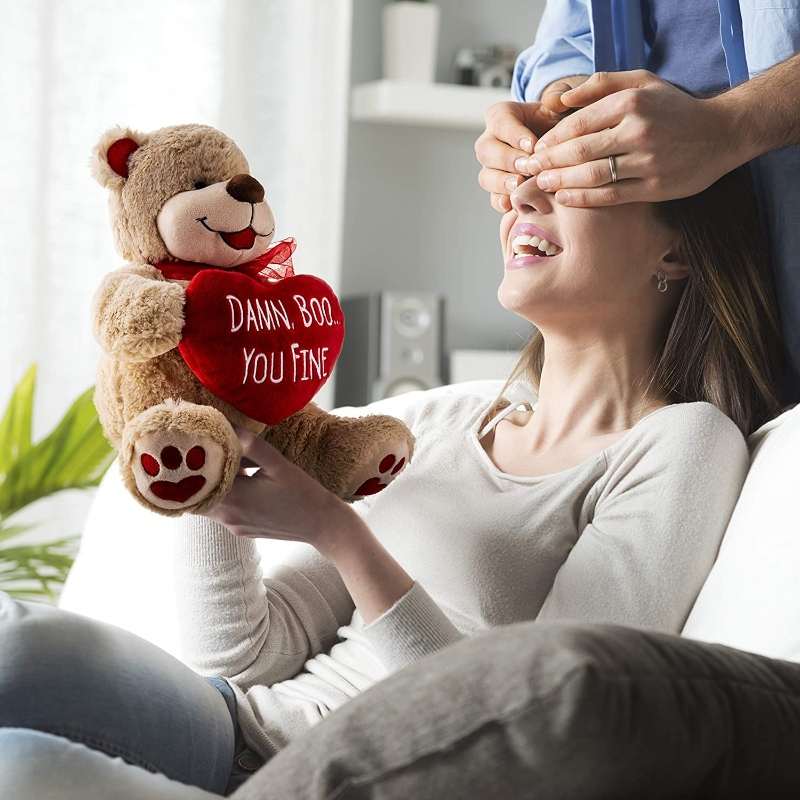 Cuddly 'Damn, Boo You Fine' Teddy Bear - gifts for your romantic partner
