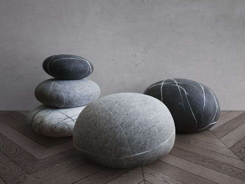 Serenity Stone Floor Pillows