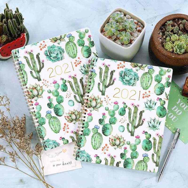 Cactus Print Planner for 2021