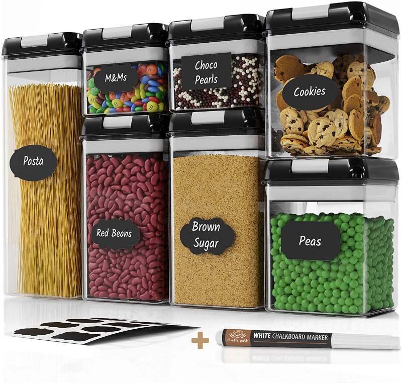 Airtight Food Storage Container Set - 7 PC Set, Christmas deals 