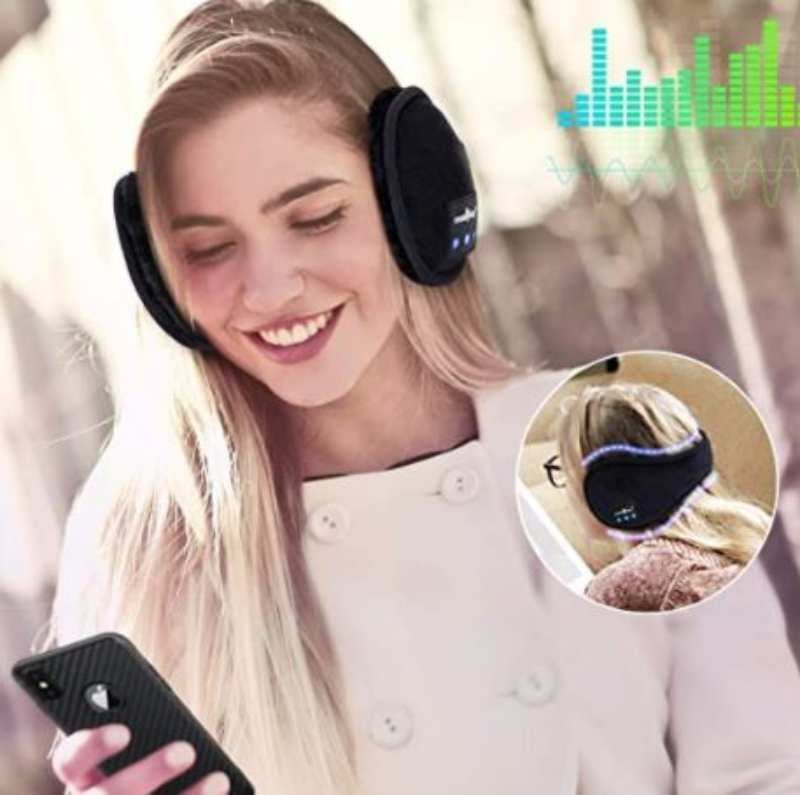 Bluetooth Ear Warmers with Built-in HD Speakers for Winter- winter essentials 