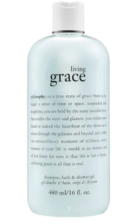 philospphy - Living Grace Shampoo, Bath & Shower Gel