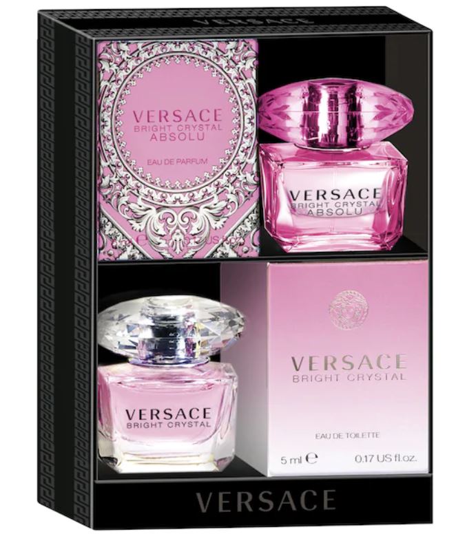 Versace - Mini Bright Crystal and Bright Crystal Absolu Set, Best Selling Sephora Products