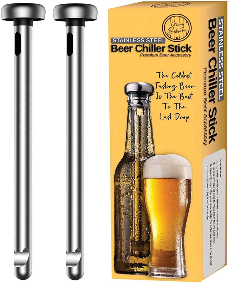 Guay Bebida Beer Cooler Chiller Sticks with Bottle Opener
