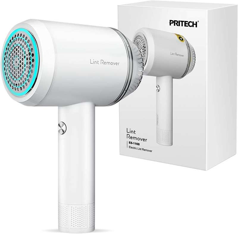Pritech Fabric Shaver Rechargeable Lint Remover 