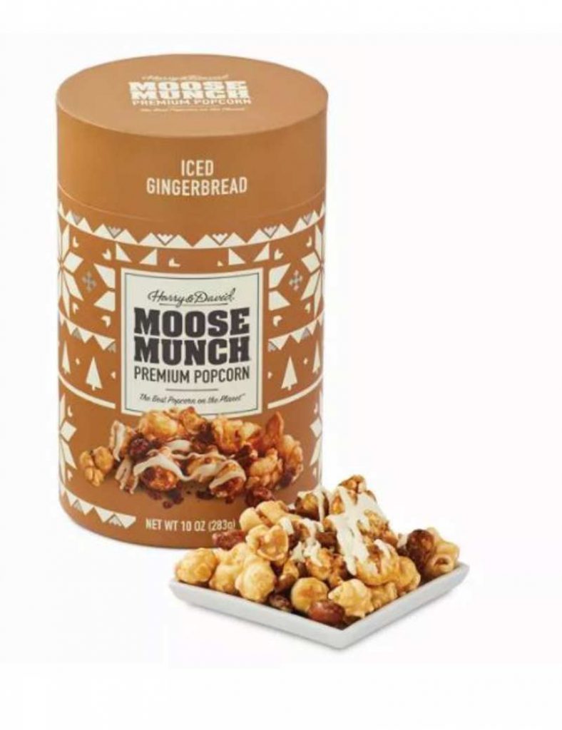 Harry & David Moose Munch Iced Gingerbread Canister, stocking stuffers