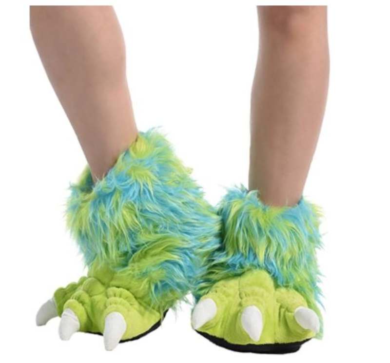 Lazy One Animal Paw Slippers for Adults
