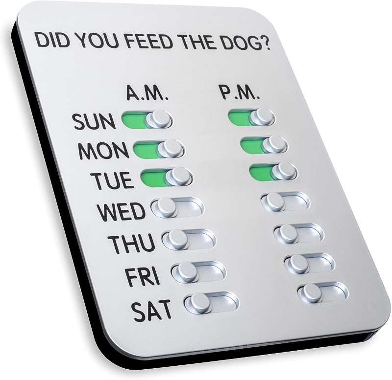 The ORIGINAL 'Did You Feed the Dog?