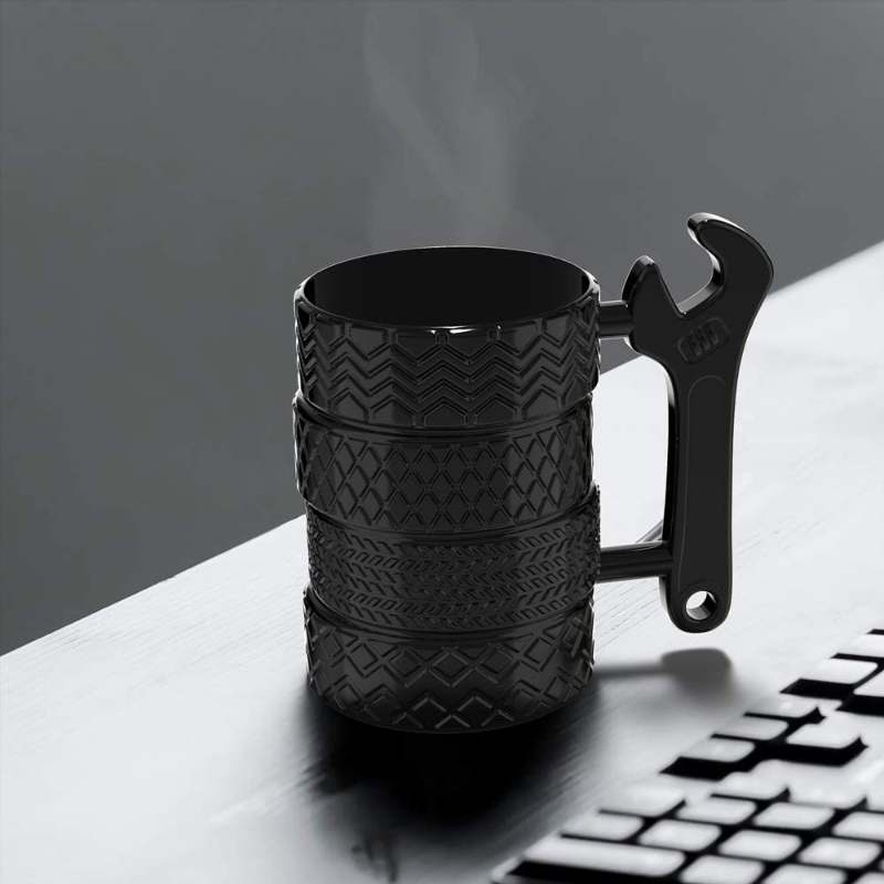 MISHOWNET Tire Coffee Tea Mug