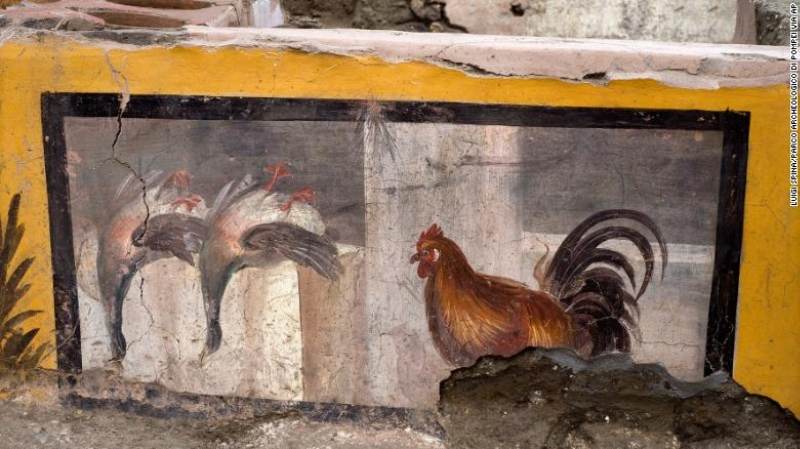 Ancient Street Food Shop In Pompeii