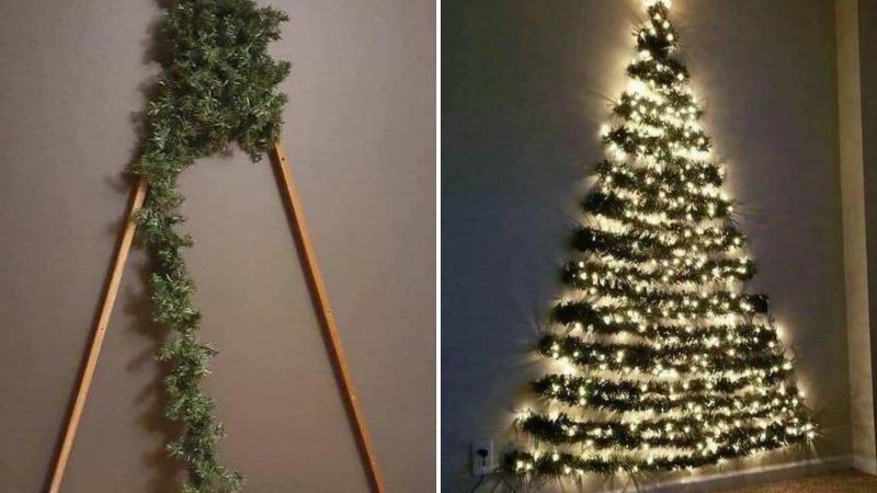 DIY Christmas decor - tree