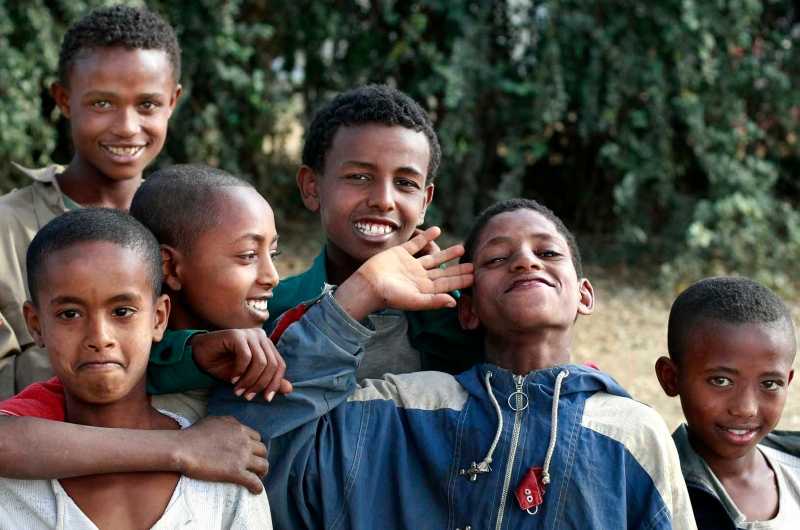 People in Ethiopia will enter into the year 2014
