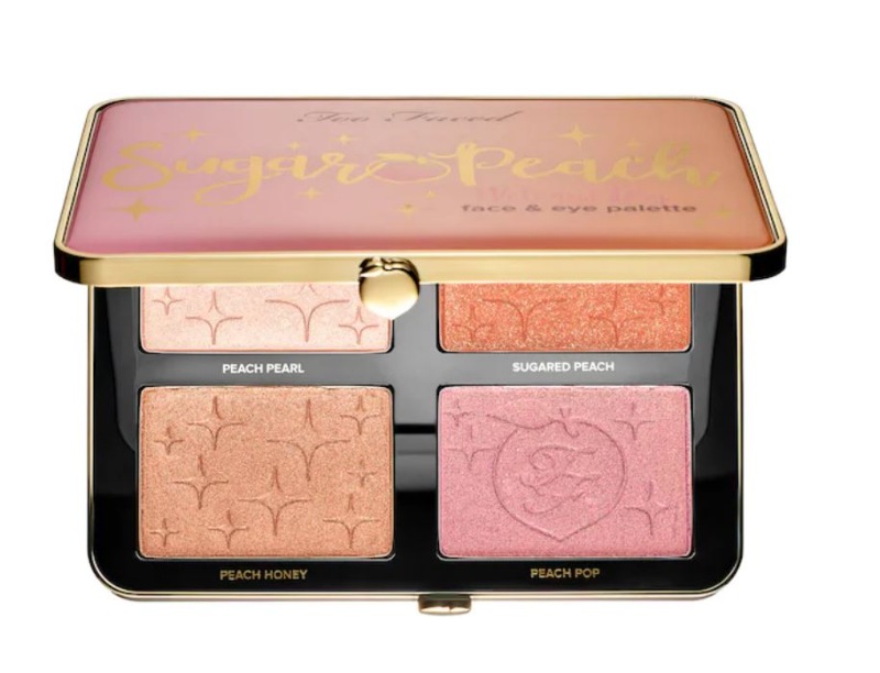 Two Faced - Sugar Peach Face & Eye Palette - Peaches and Cream Collection, Best Selling Sephora Products