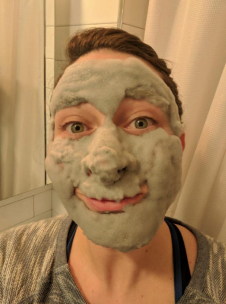 bubble mask - skincare products