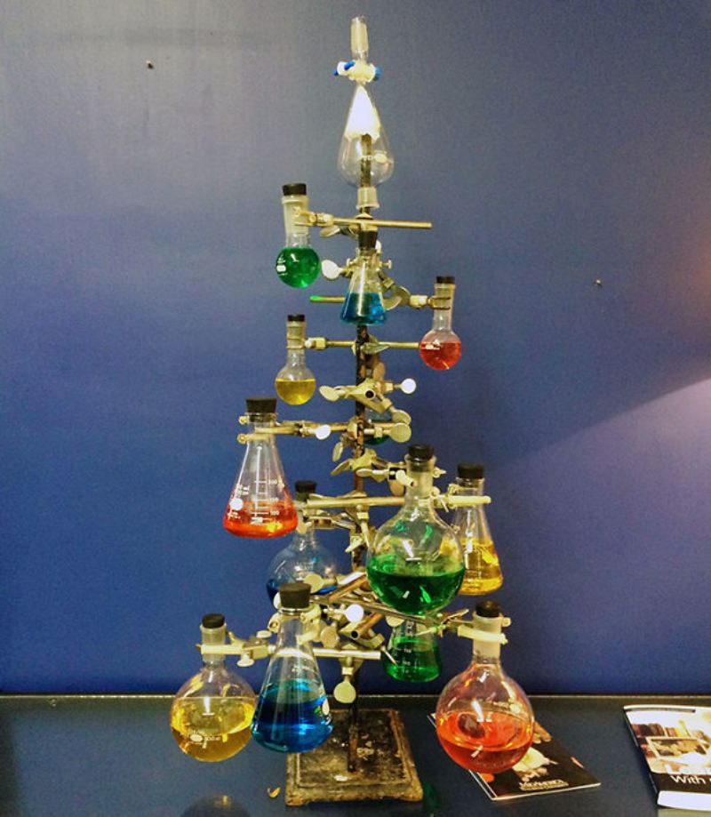 Laboratory Christmas Tree