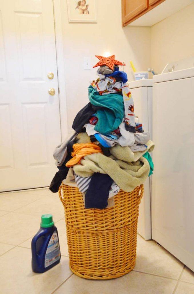 Pile Of Laundry Christmas Tree