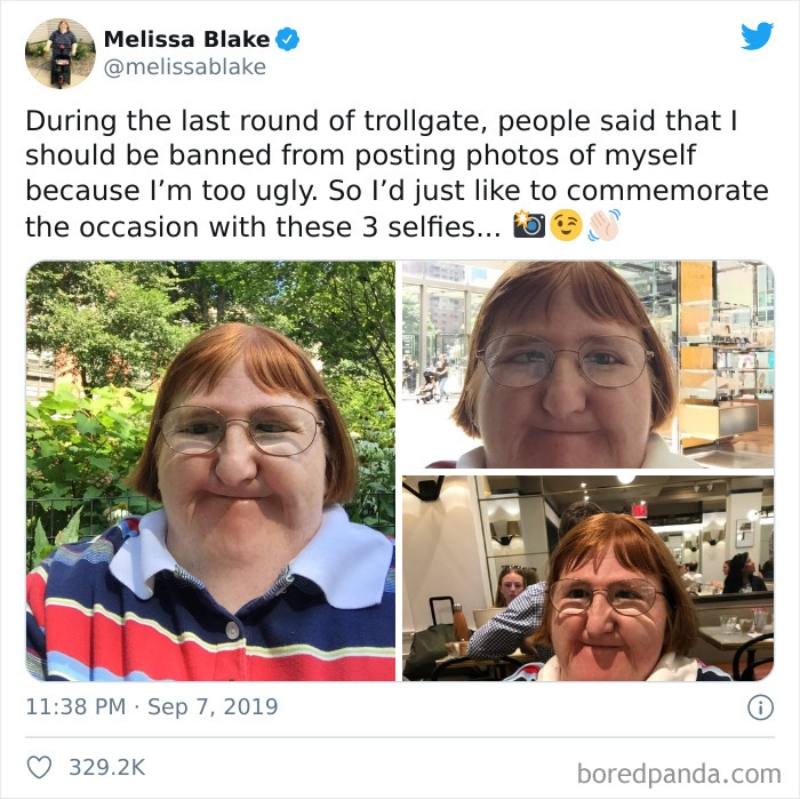 Melissa bashes trolls on Twitter