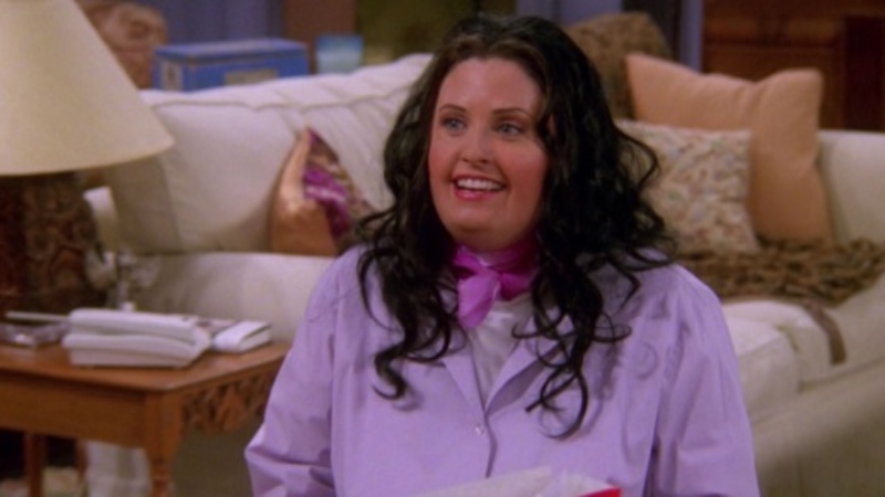 Fat Monica from Friends - conspiracy theory