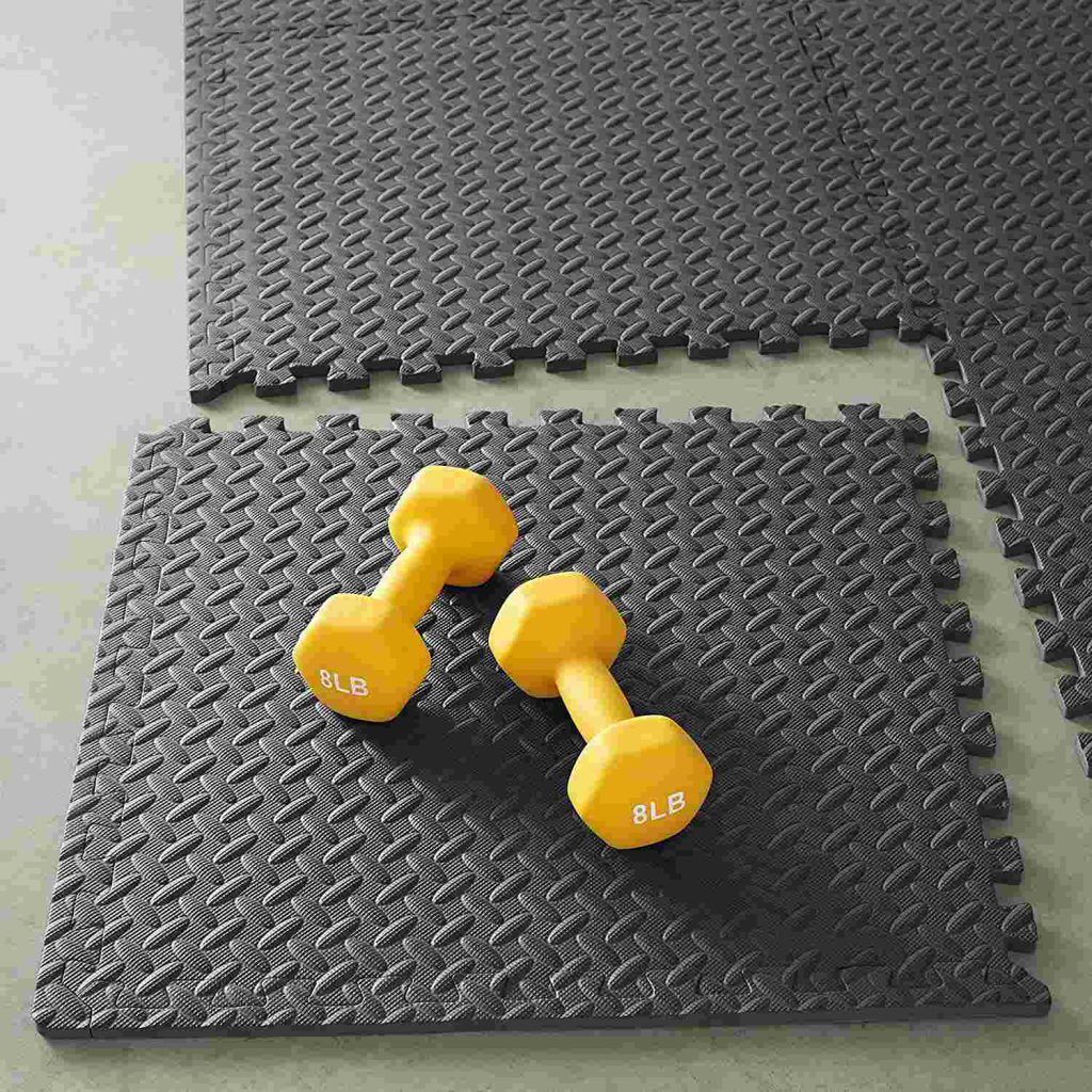 Foam Interlocking Exercise Gym Floor Mat Tiles