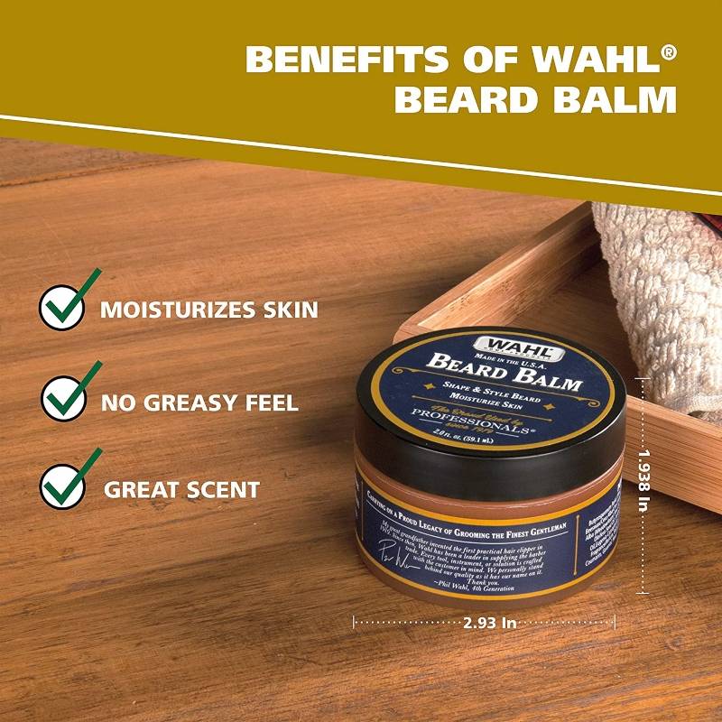 WAHL Beard Balm for Grooming with Essential Oils