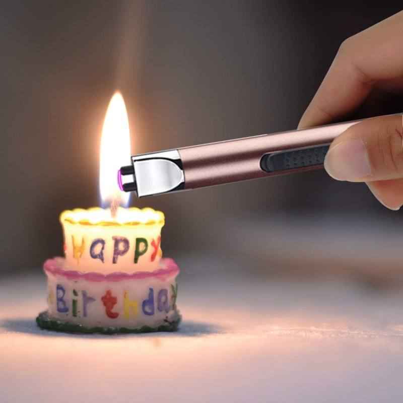 Candle Lighter Electric Arc Lighter Rechargeable USB Lighter Flameless electronic gadget 