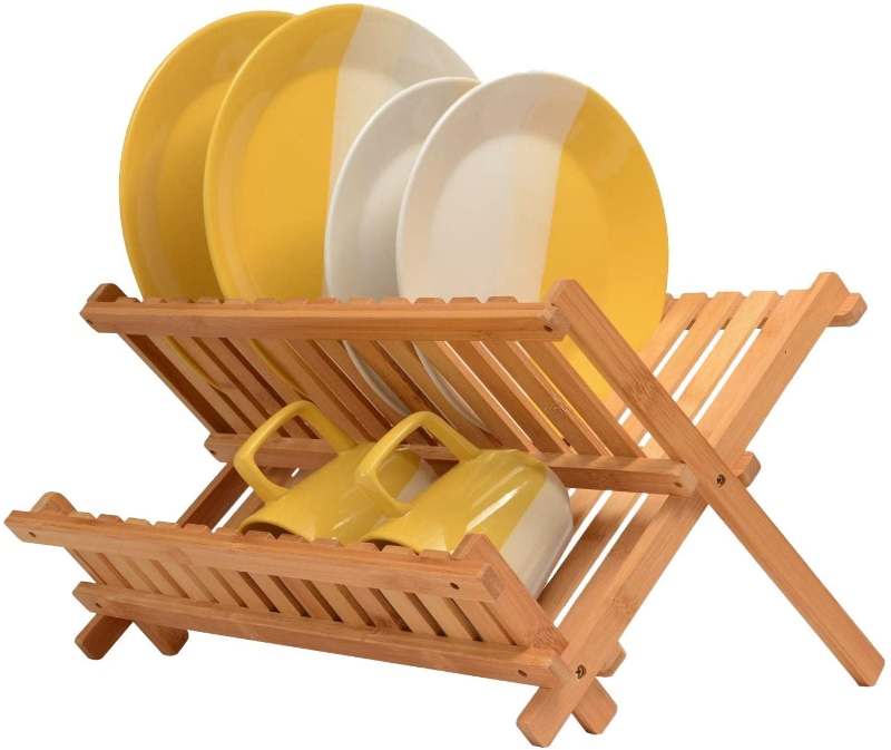 Premium Bamboo Dish Drying Rack
