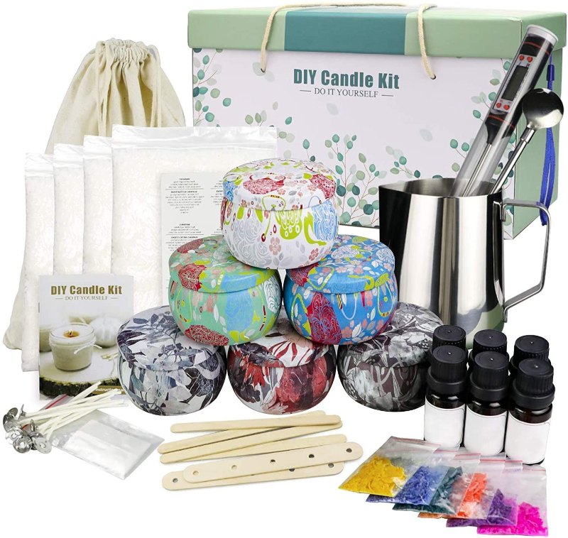 DIY Candle Making Kit, Valentine's Day Gift Ideas 