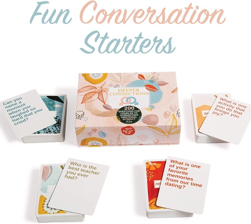 Deeper Connections: Card Game for Couples, Valentine's Day Gifts 