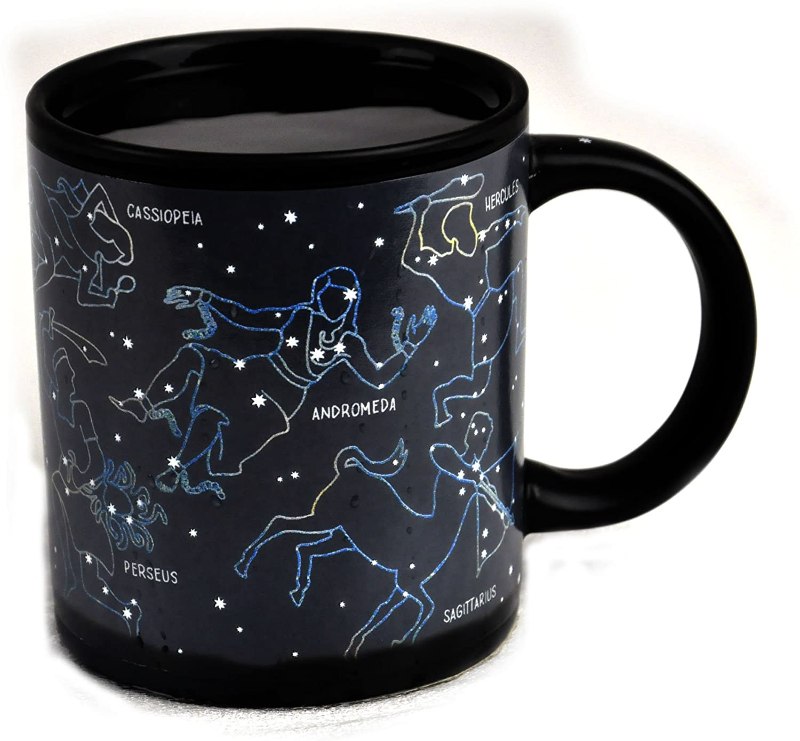 Heat Changing Constellation Mug, Valentine's Day Gifts 