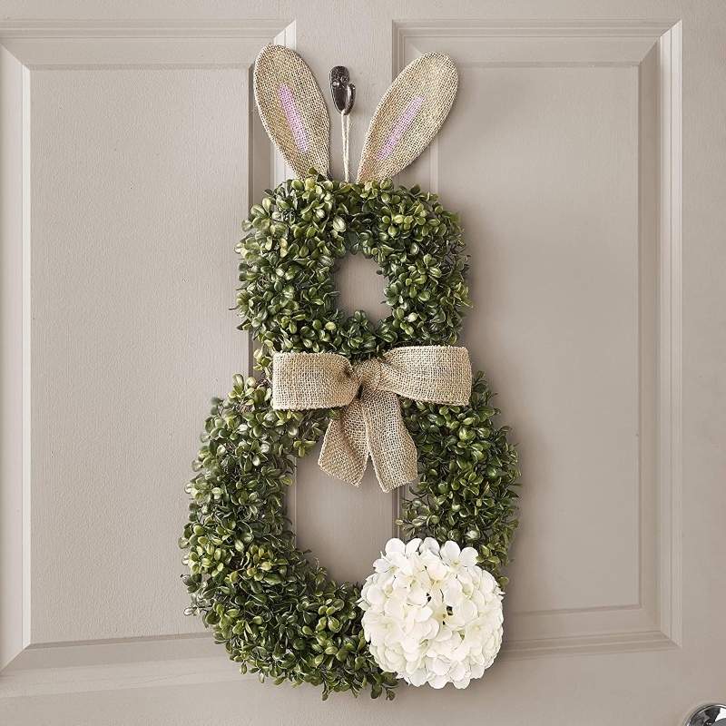 Cottontail Easter Bunny Wreath