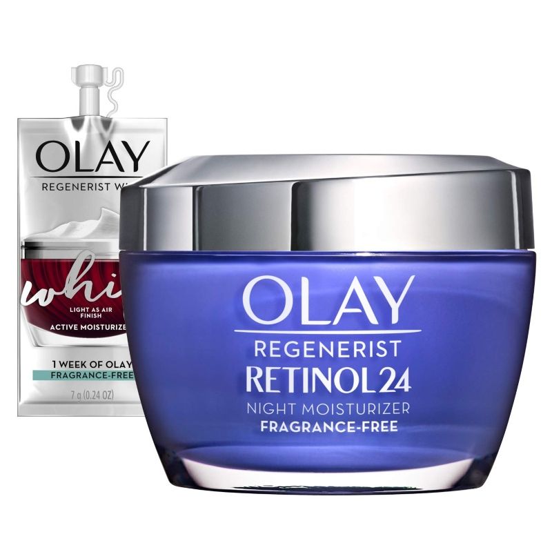 Olay Regenerist Retinol 24 Night Moisturizer Fragrance-Free for skinacre
