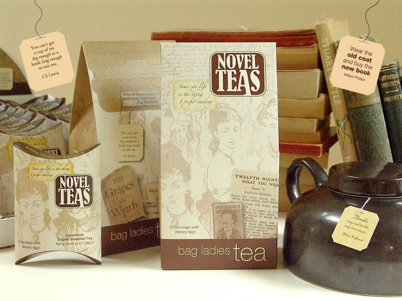 Novel Teas - Tagged With Literary Quotes