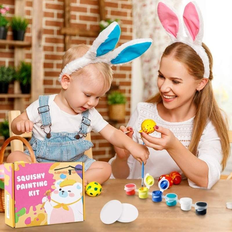 DIY Squishy Easter Eggs