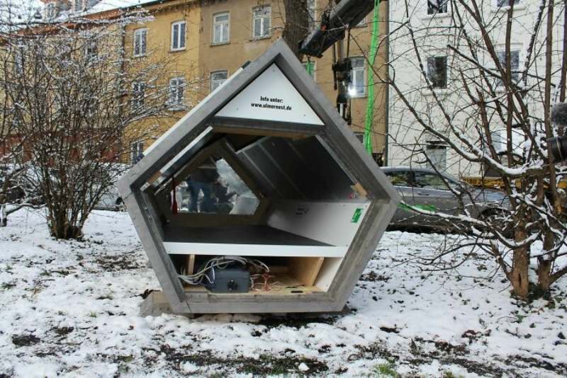 A German City Has Created Sleeping Pods For The Homeless