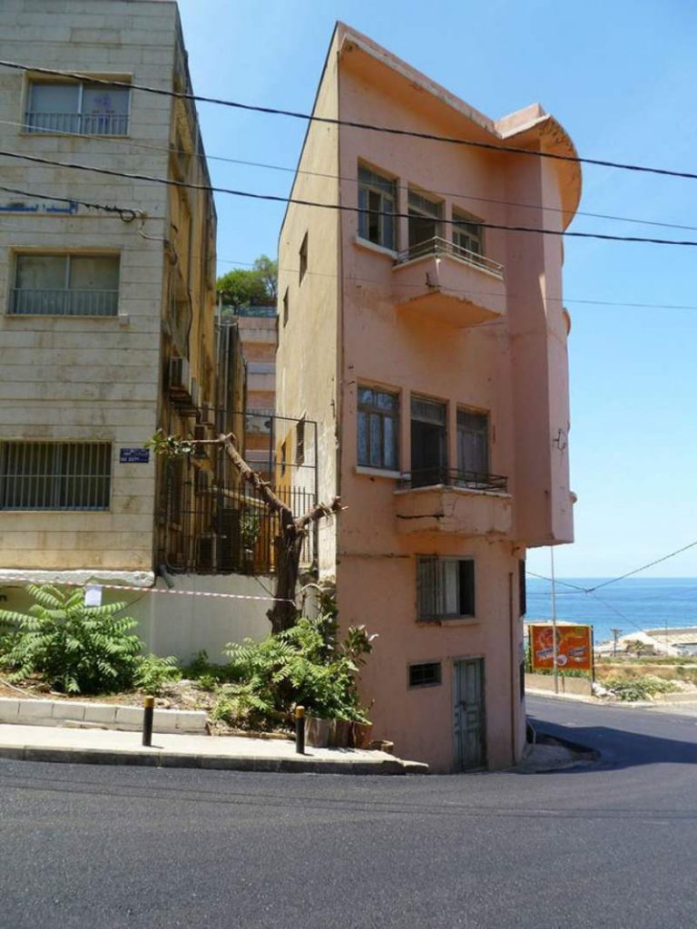 A Man Built Skinniest Building In Lebanon To Ruin His Brother's Seafront View